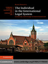 The Individual in the International Legal System (eBook): Continuity and Change in International Law